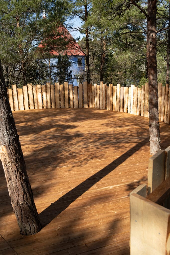 Muumimaailma terassi­projektit